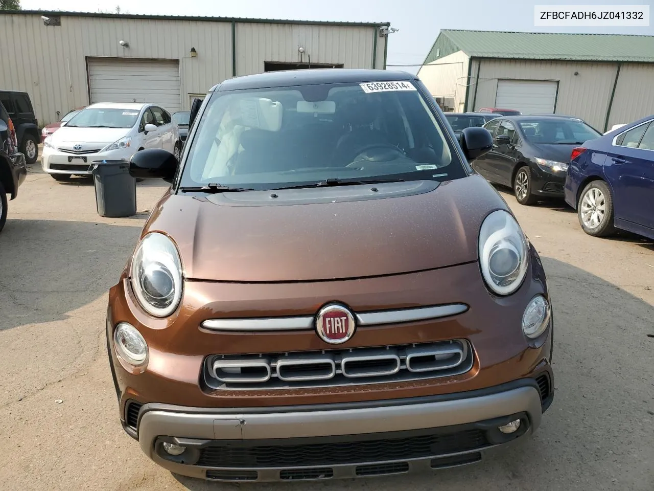 2018 Fiat 500L Trekking VIN: ZFBCFADH6JZ041332 Lot: 63928514