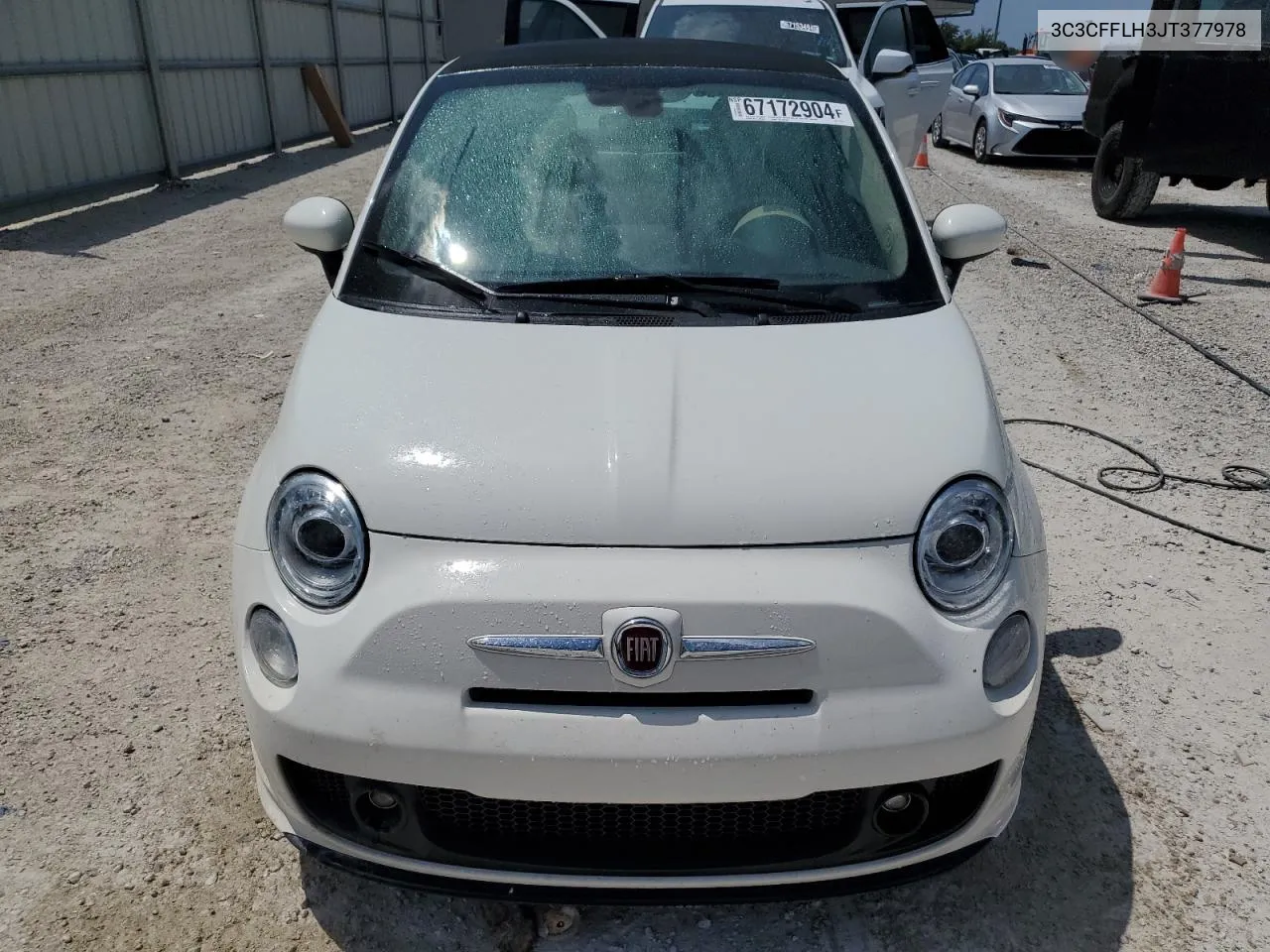 2018 Fiat 500 Pop VIN: 3C3CFFLH3JT377978 Lot: 67172904