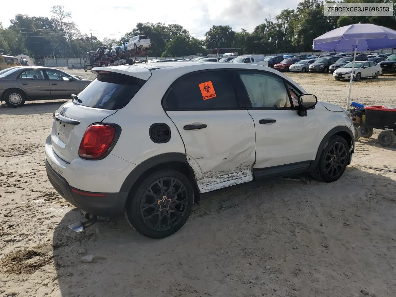 ZFBCFXCB3JP698553 2018 Fiat 500X Trekking