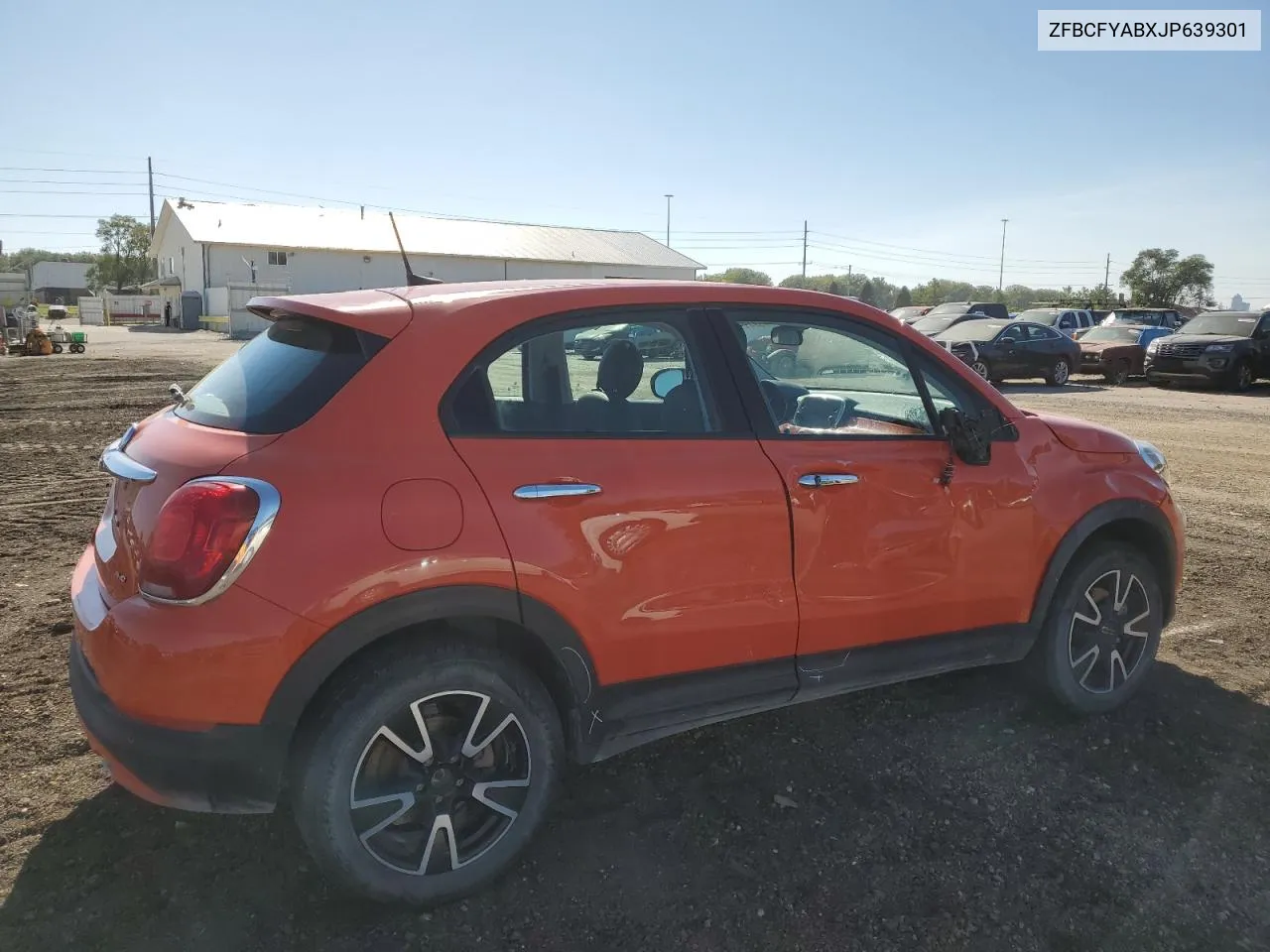 2018 Fiat 500X Pop VIN: ZFBCFYABXJP639301 Lot: 70188734