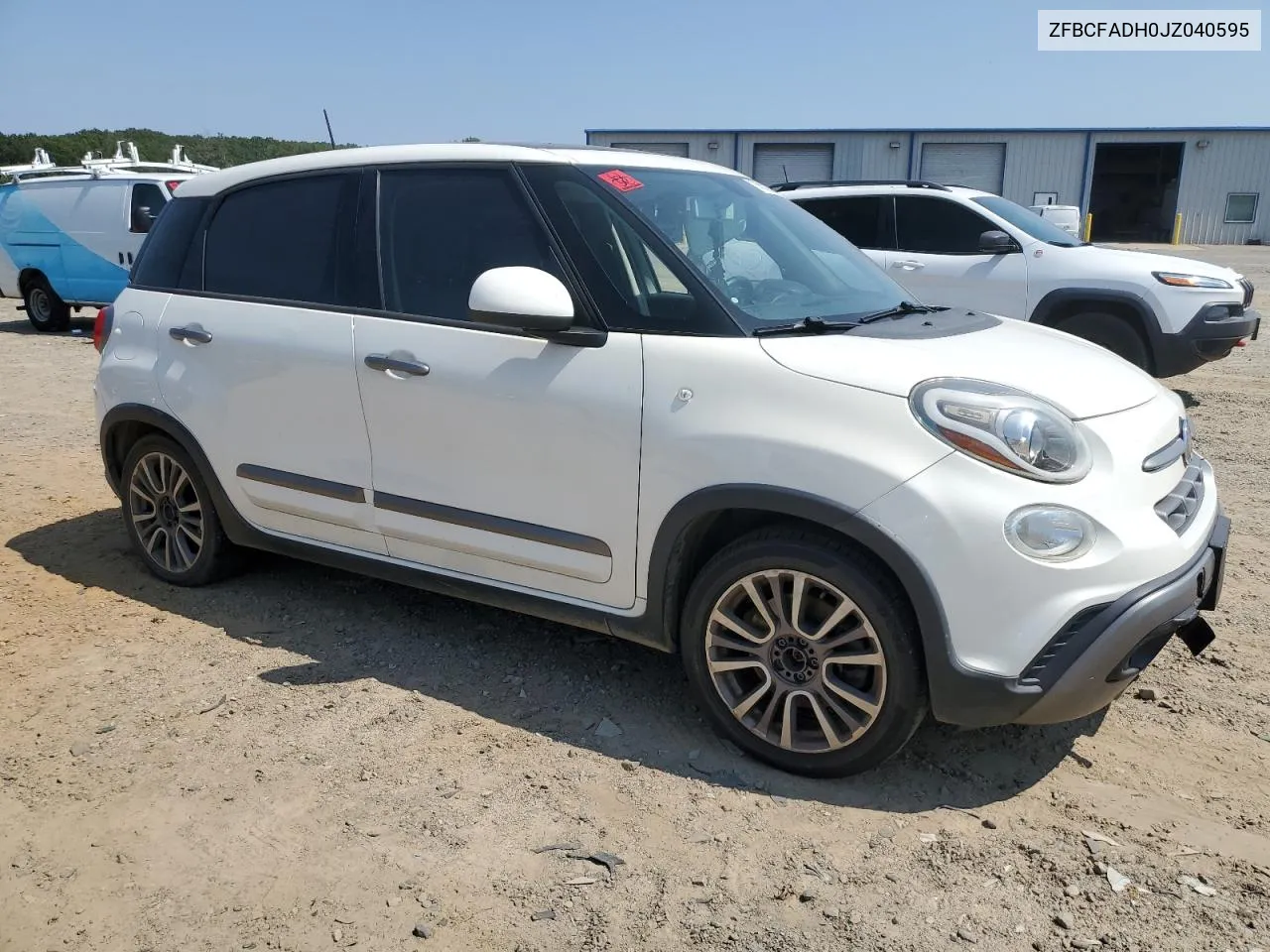 2018 Fiat 500L Trekking VIN: ZFBCFADH0JZ040595 Lot: 70632994