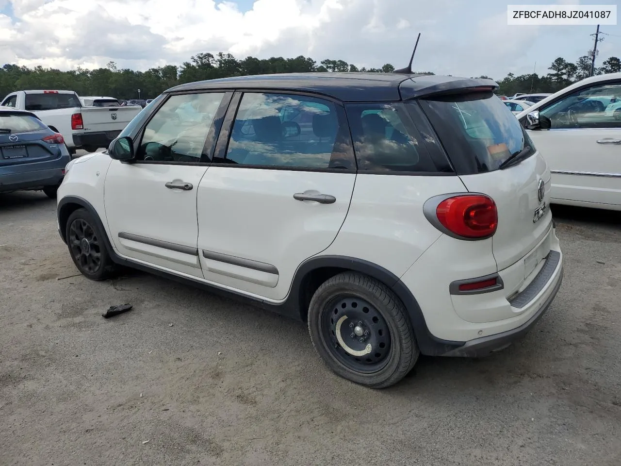 2018 Fiat 500L Trekking VIN: ZFBCFADH8JZ041087 Lot: 72646294