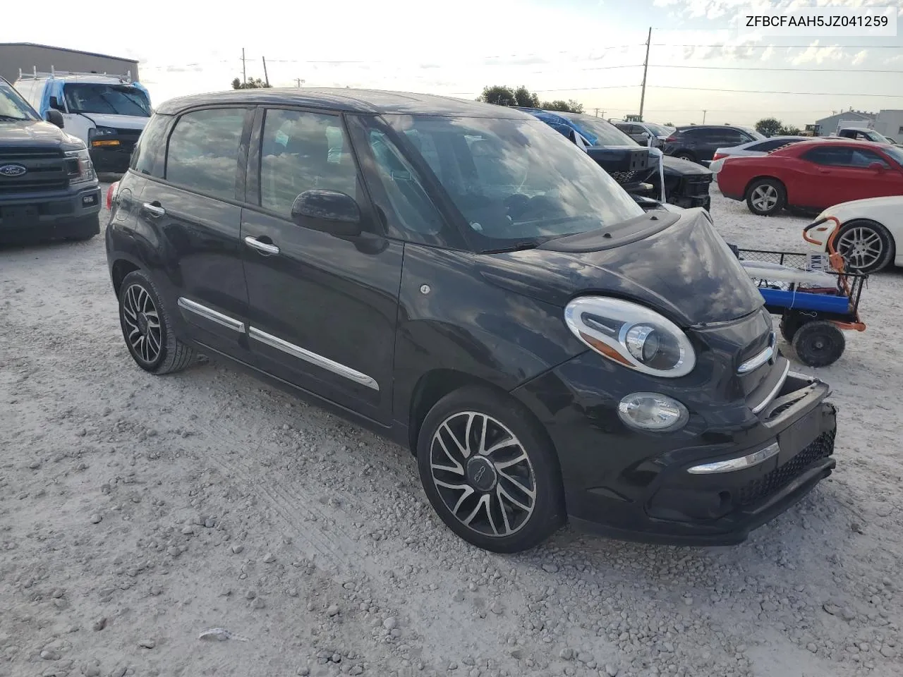 2018 Fiat 500L Pop VIN: ZFBCFAAH5JZ041259 Lot: 72754614