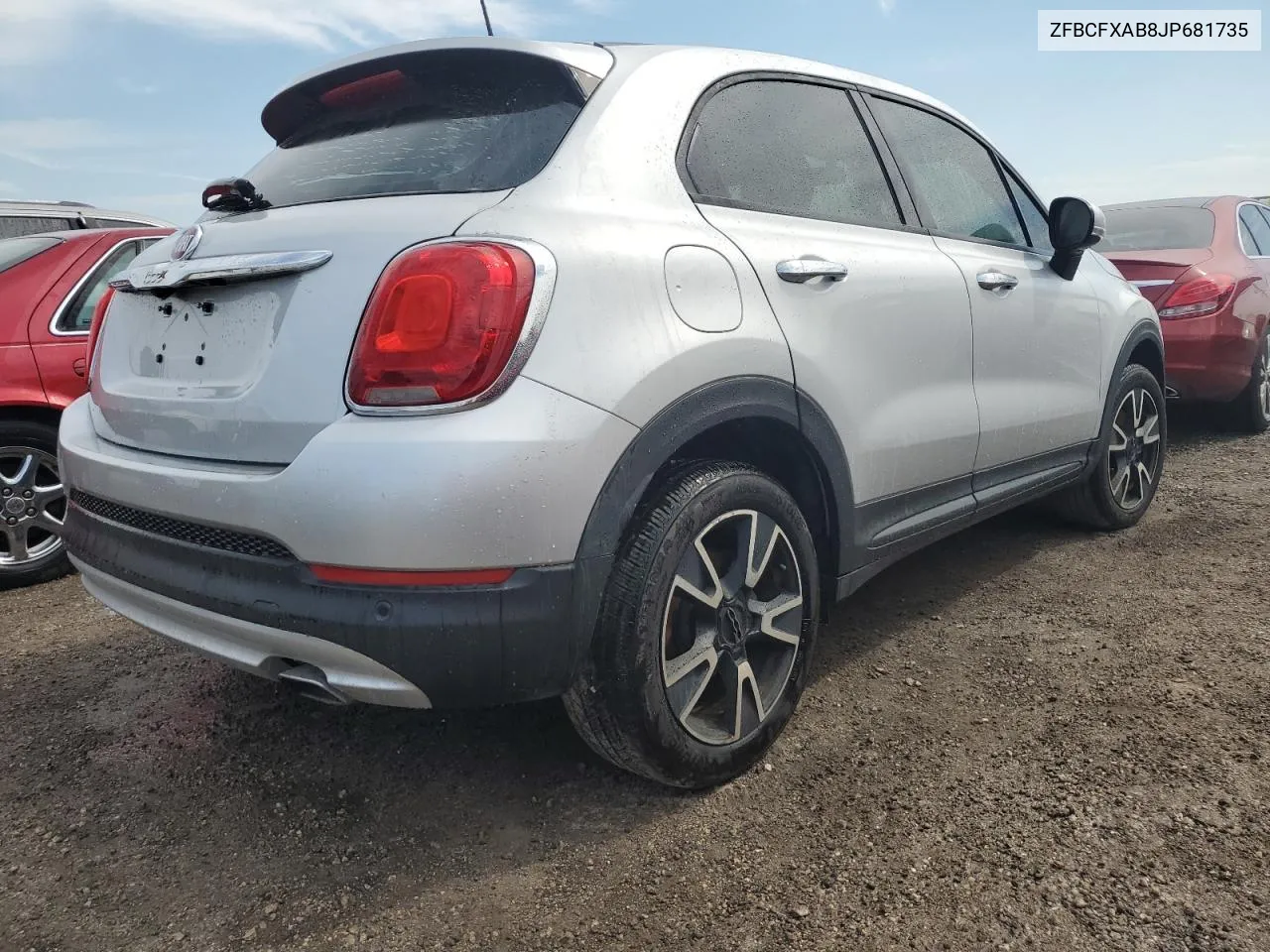 2018 Fiat 500X Pop VIN: ZFBCFXAB8JP681735 Lot: 74321384