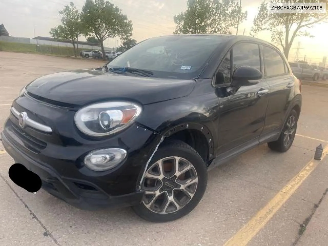 2018 Fiat 500X Trekking VIN: ZFBCFXCB7JP692108 Lot: 76637464