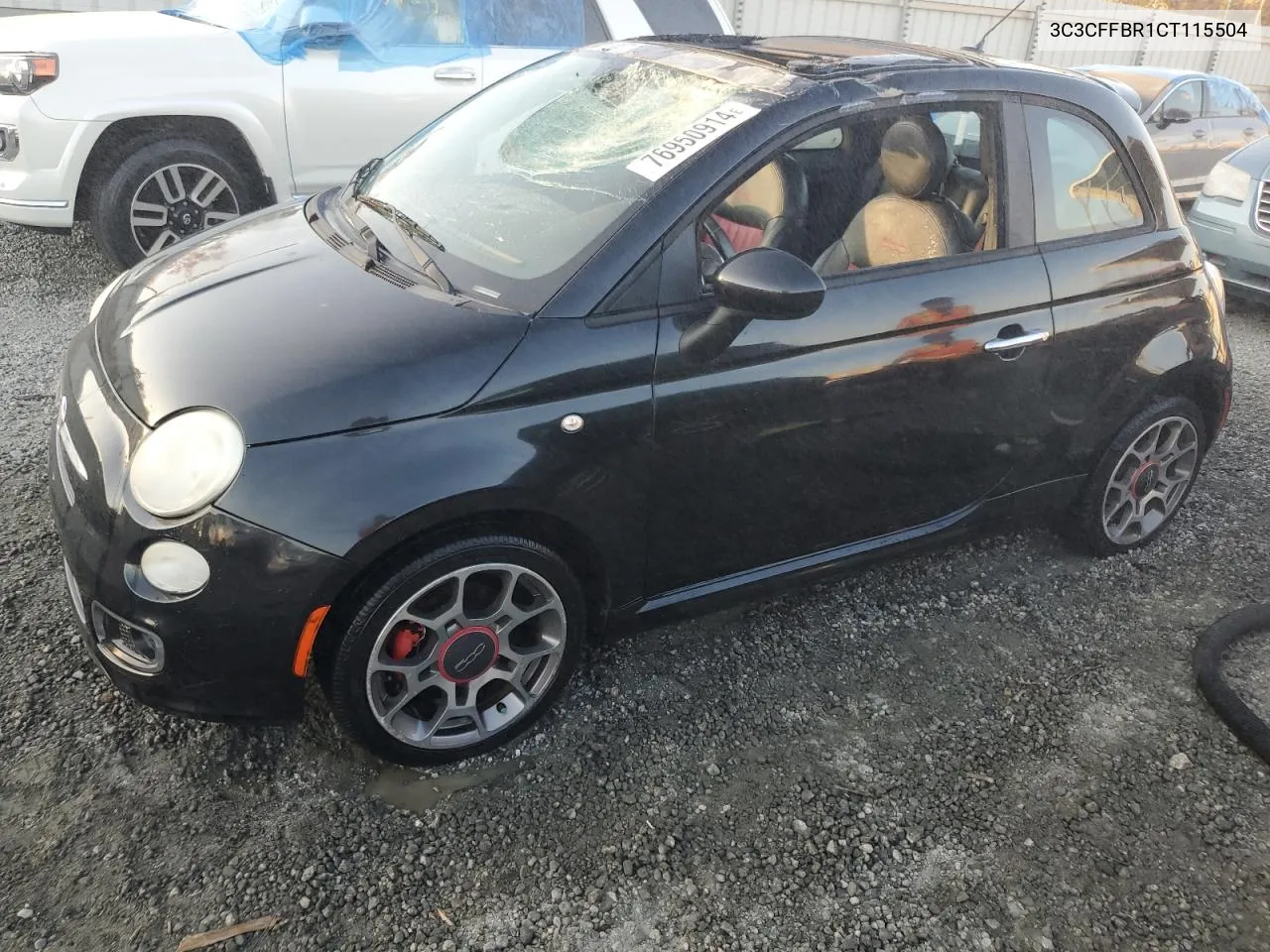 3C3CFFBR1CT115504 2018 Fiat 500 Sport