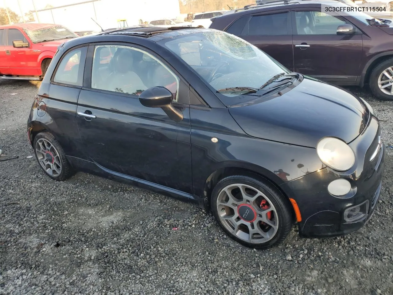 3C3CFFBR1CT115504 2018 Fiat 500 Sport