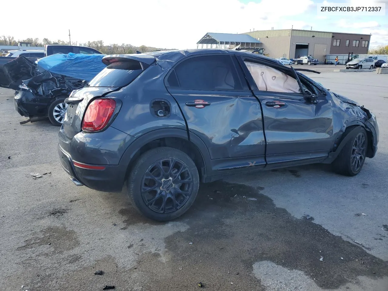 2018 Fiat 500X Trekking VIN: ZFBCFXCB3JP712337 Lot: 78670584