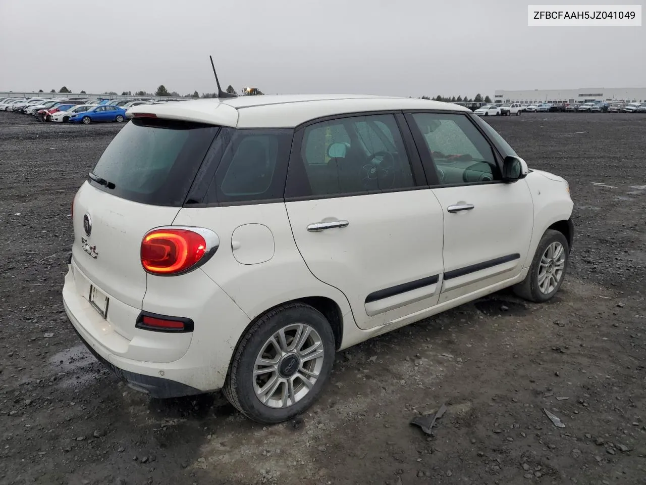 2018 Fiat 500L Pop VIN: ZFBCFAAH5JZ041049 Lot: 80116494