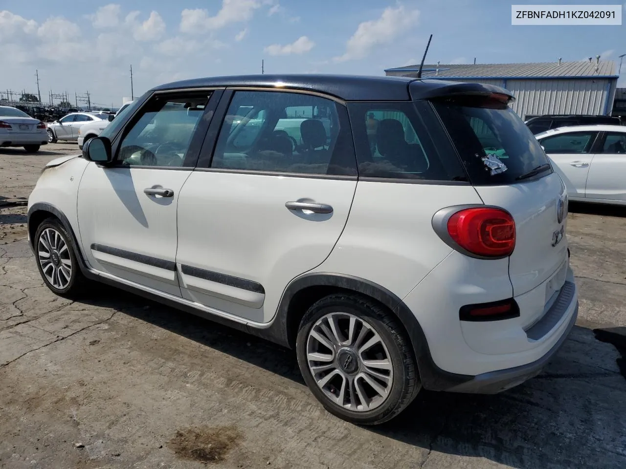 2019 Fiat 500L Trekking VIN: ZFBNFADH1KZ042091 Lot: 67393184