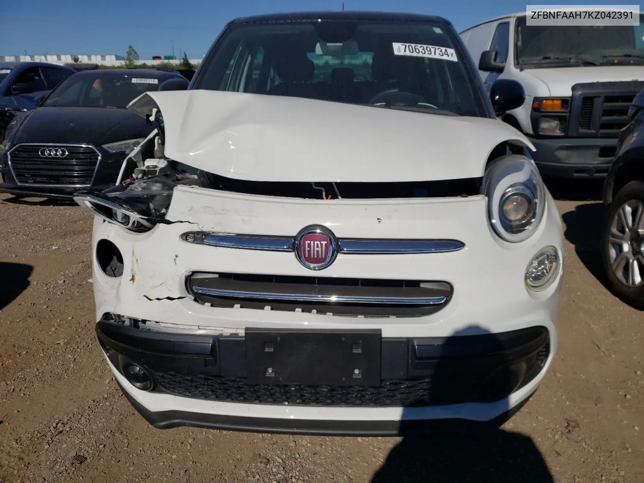 ZFBNFAAH7KZ042391 2019 Fiat 500L Pop