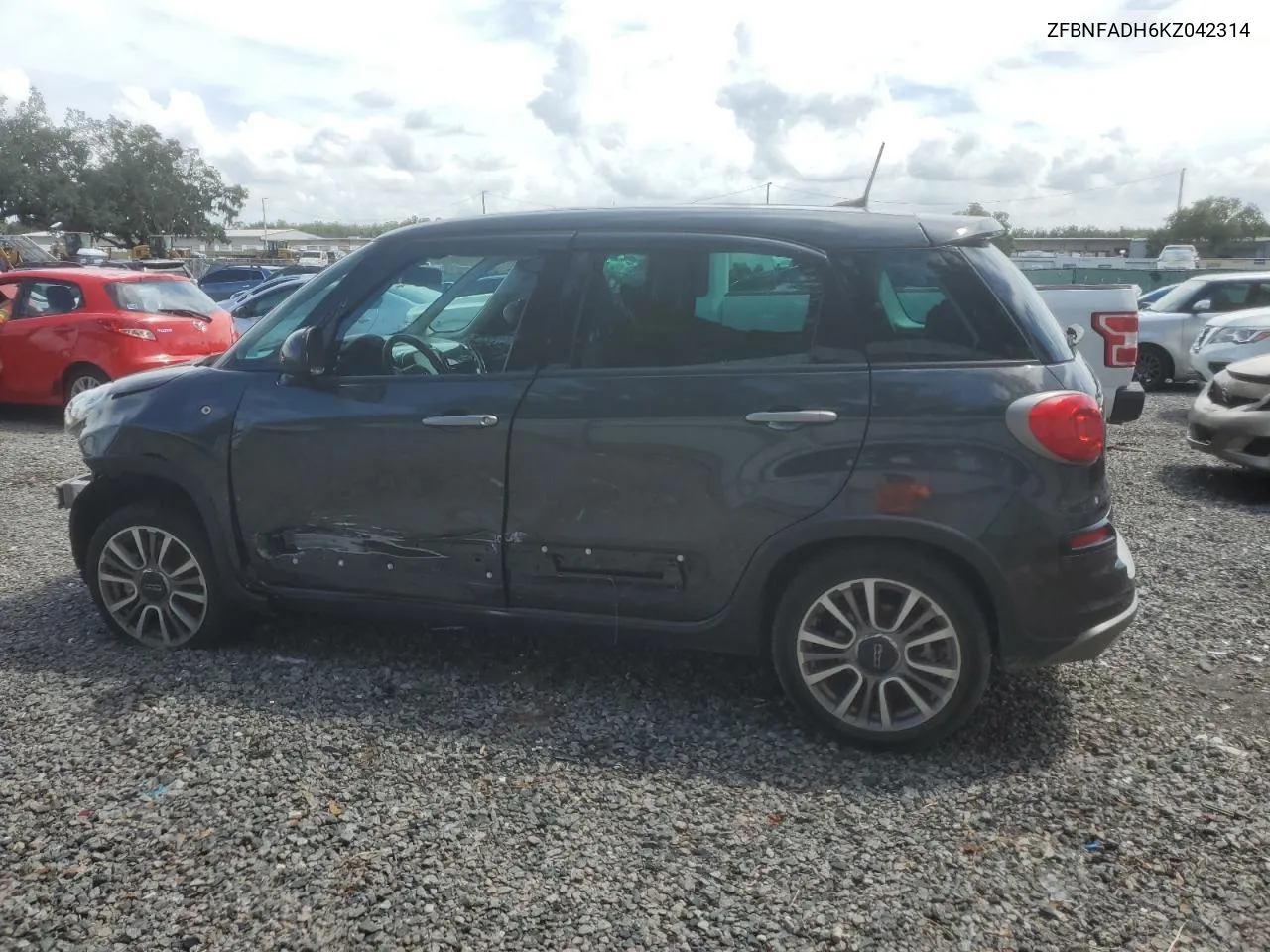 ZFBNFADH6KZ042314 2019 Fiat 500L Trekking