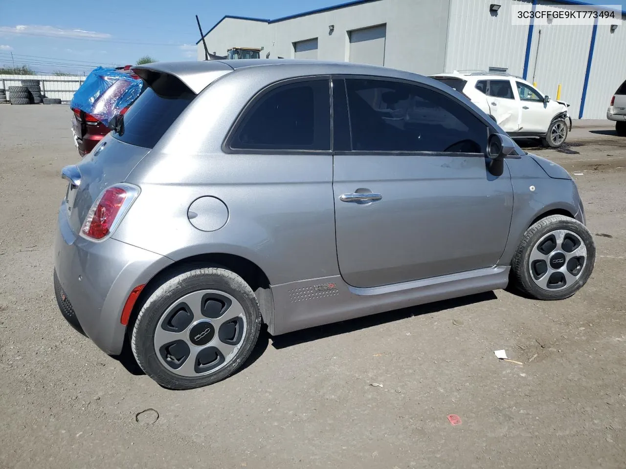 2019 Fiat 500 Electric VIN: 3C3CFFGE9KT773494 Lot: 74626104