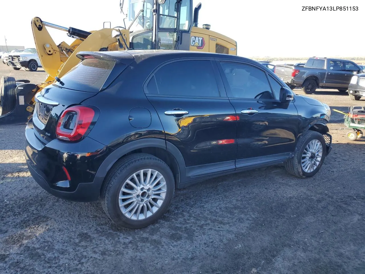 2020 Fiat 500X Pop VIN: ZFBNFYA13LP851153 Lot: 77037404