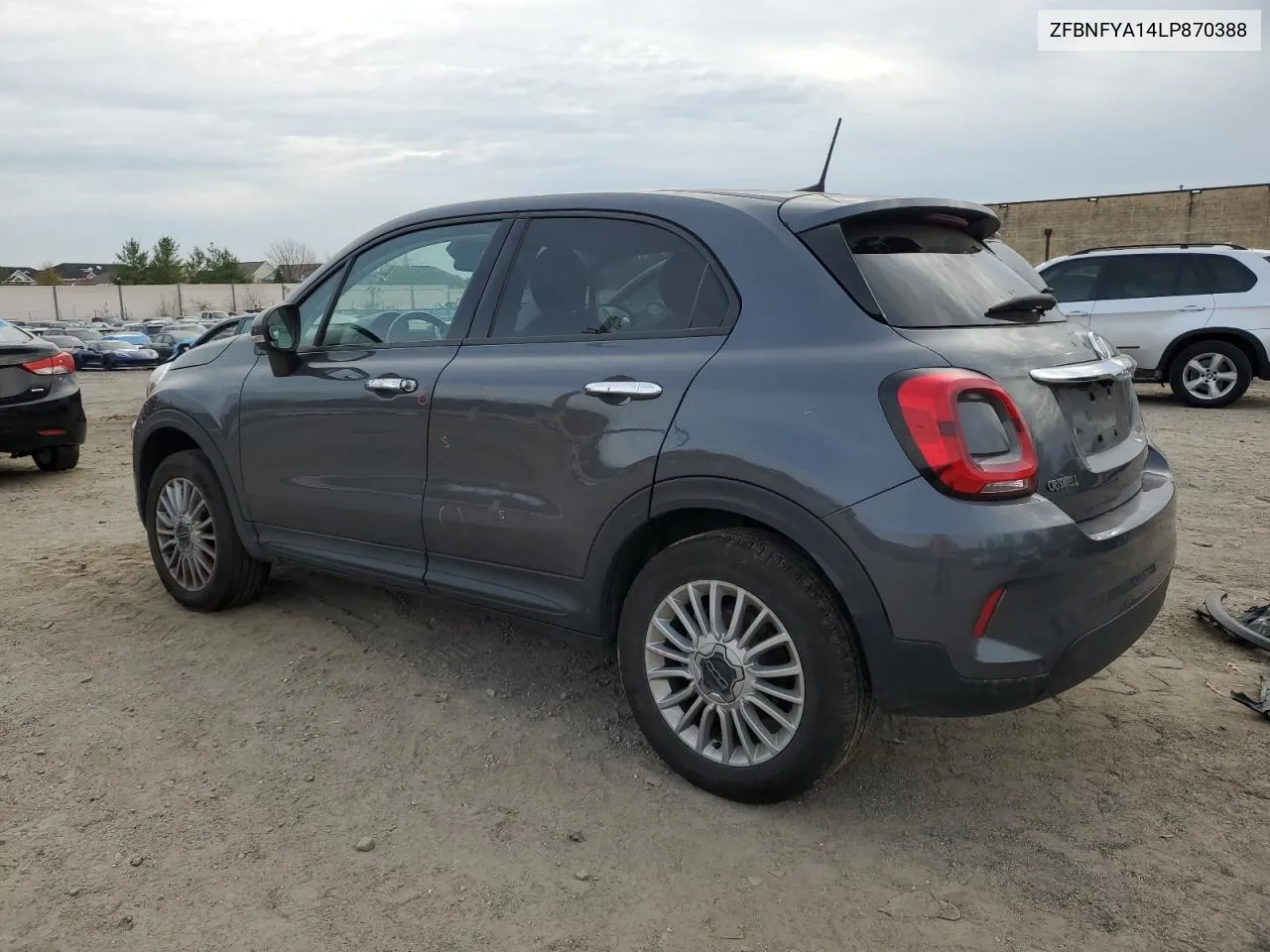 2020 Fiat 500X Pop VIN: ZFBNFYA14LP870388 Lot: 81538034