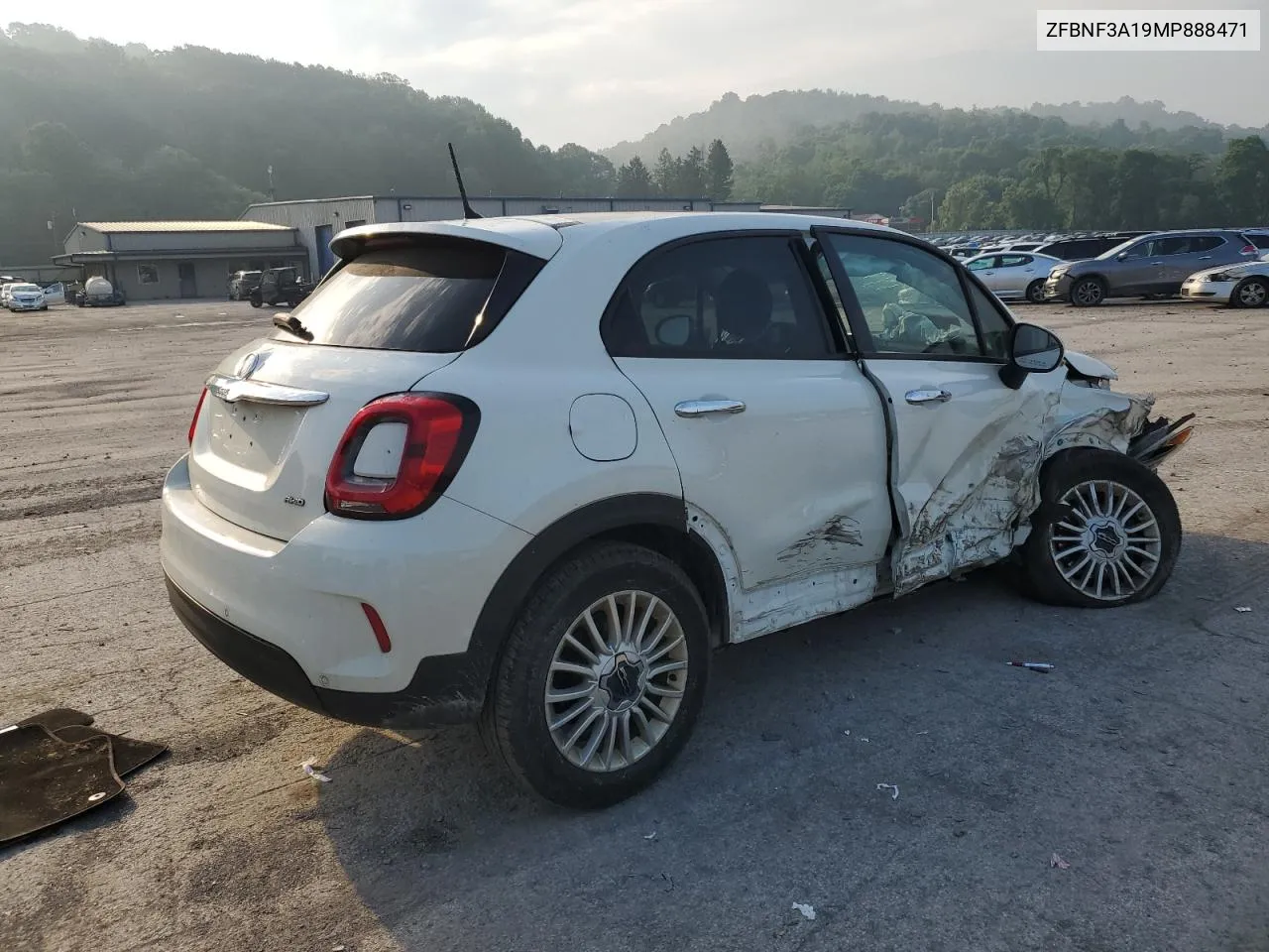 ZFBNF3A19MP888471 2021 Fiat 500X Pop