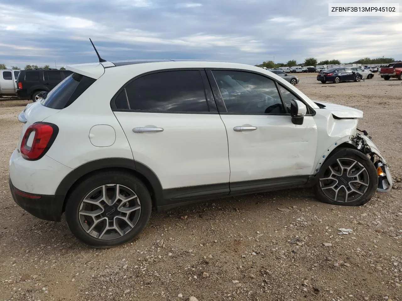 2021 Fiat 500X Trekking VIN: ZFBNF3B13MP945102 Lot: 79290744