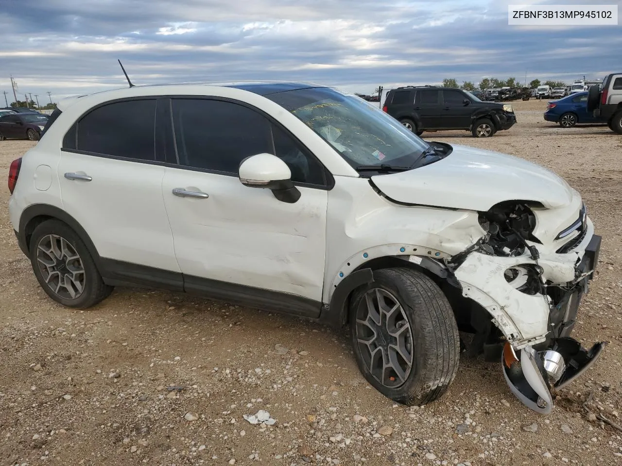 2021 Fiat 500X Trekking VIN: ZFBNF3B13MP945102 Lot: 79290744