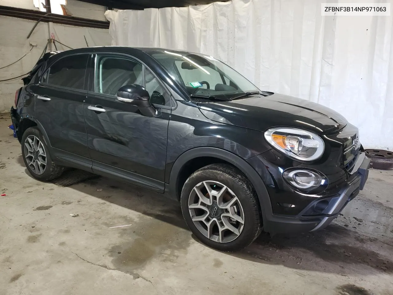 2022 Fiat 500X Trekking VIN: ZFBNF3B14NP971063 Lot: 73532934