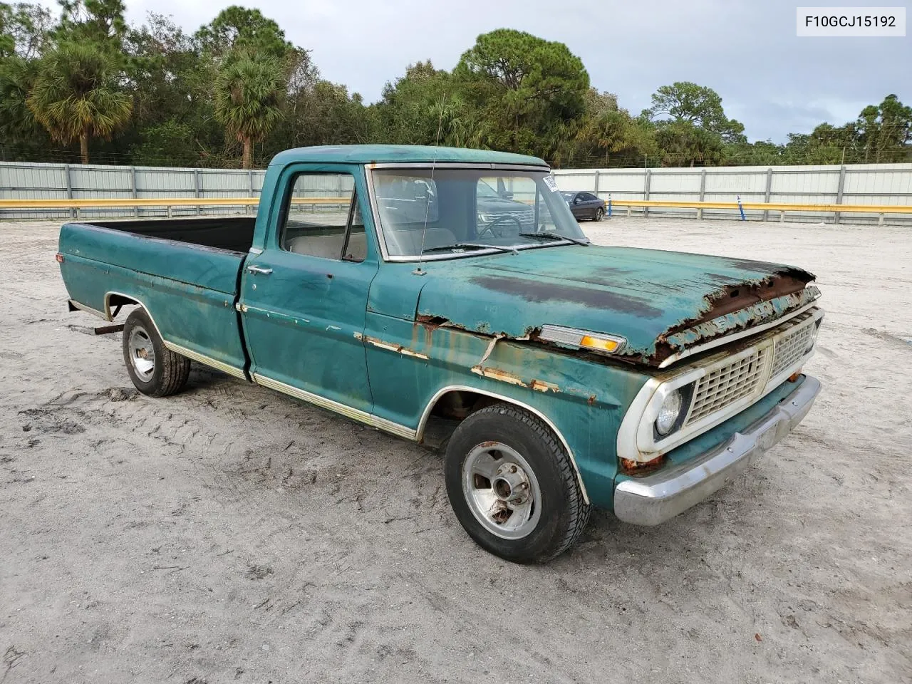 1970 Ford Truck VIN: F10GCJ15192 Lot: 79634894