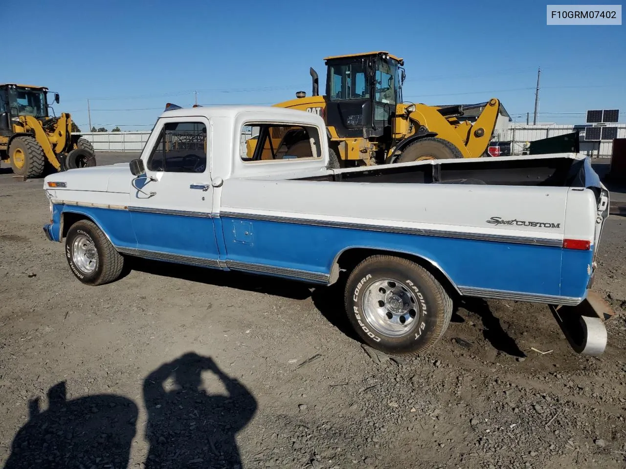 1971 Ford Truck VIN: F10GRM07402 Lot: 75458304