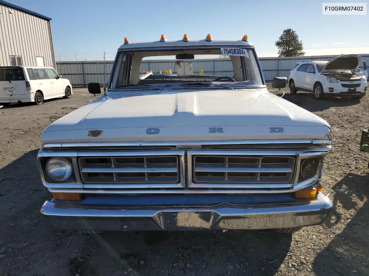 1971 Ford Truck VIN: F10GRM07402 Lot: 75458304