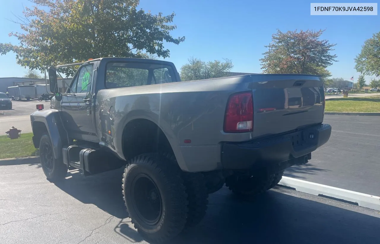 1988 Ford F700 VIN: 1FDNF70K9JVA42598 Lot: 75484124