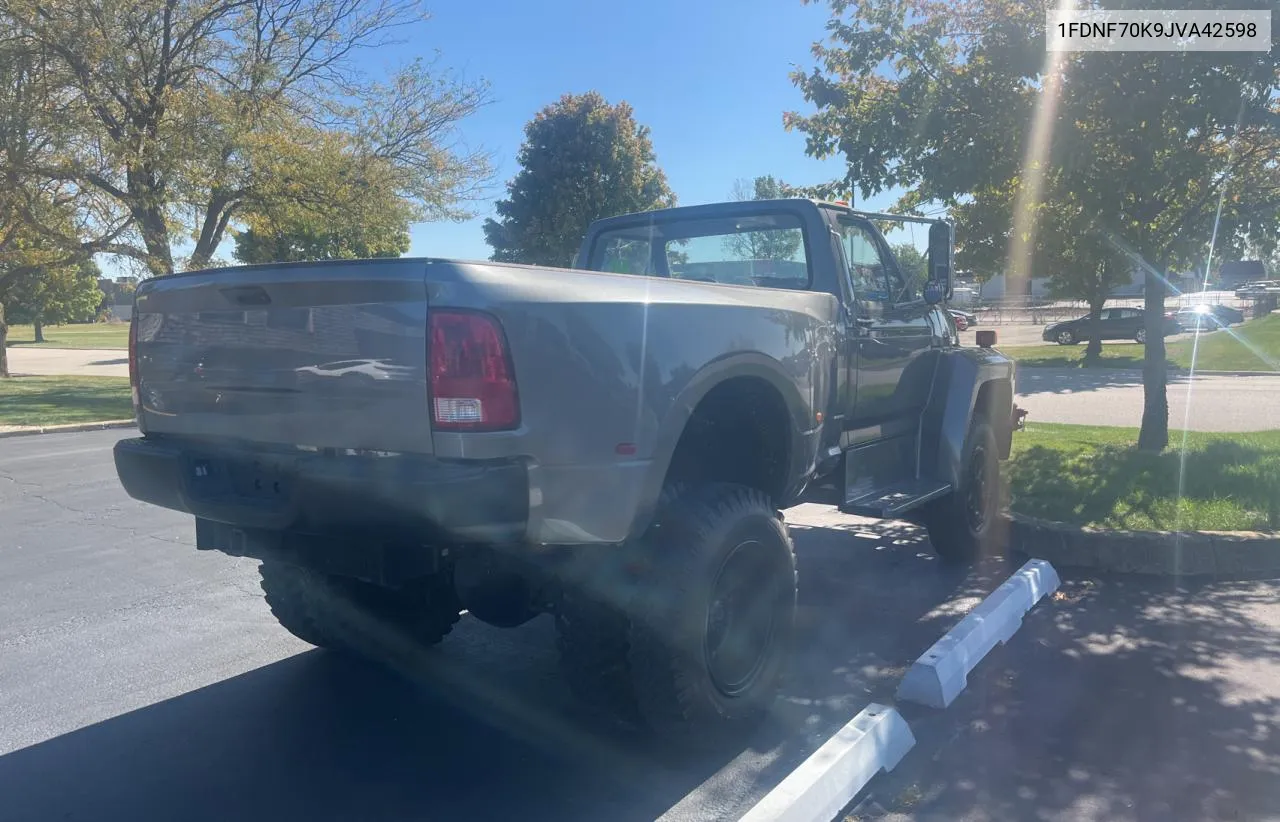 1988 Ford F700 VIN: 1FDNF70K9JVA42598 Lot: 75484124