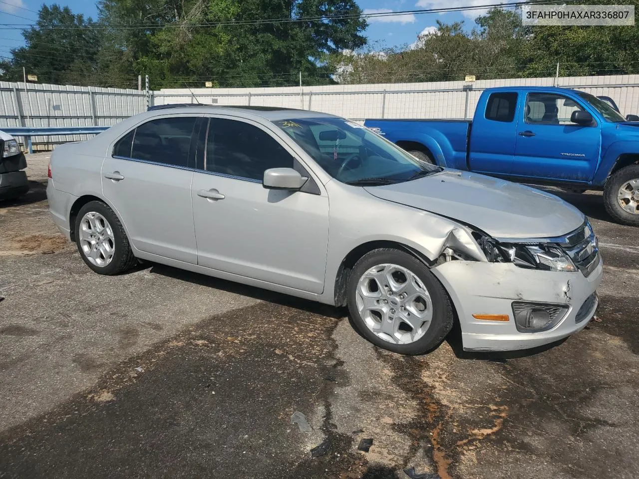 2010 Ford Fusion Se VIN: 3FAHP0HAXAR336807 Lot: 71446154