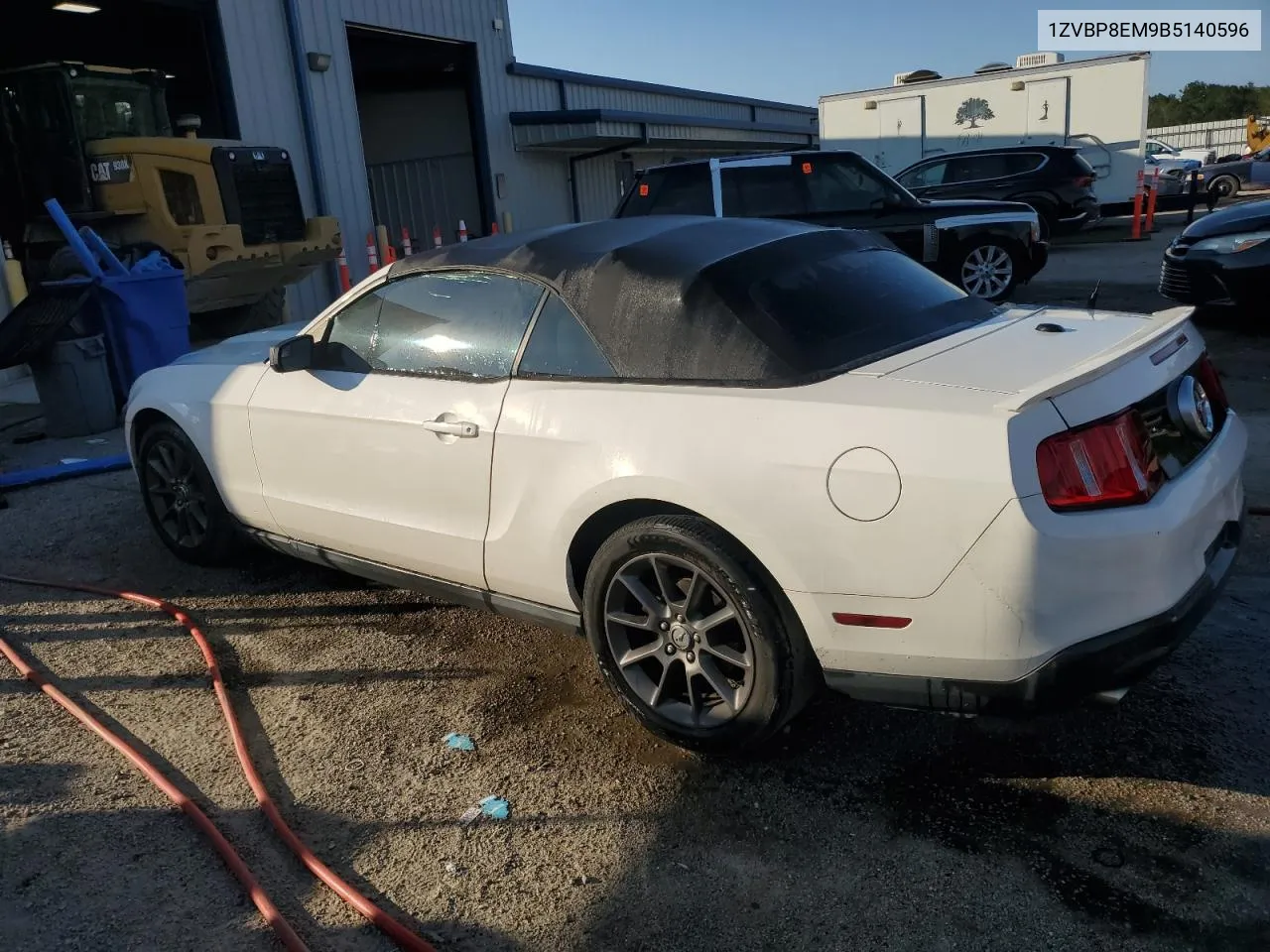 2011 Ford Mustang VIN: 1ZVBP8EM9B5140596 Lot: 67501654