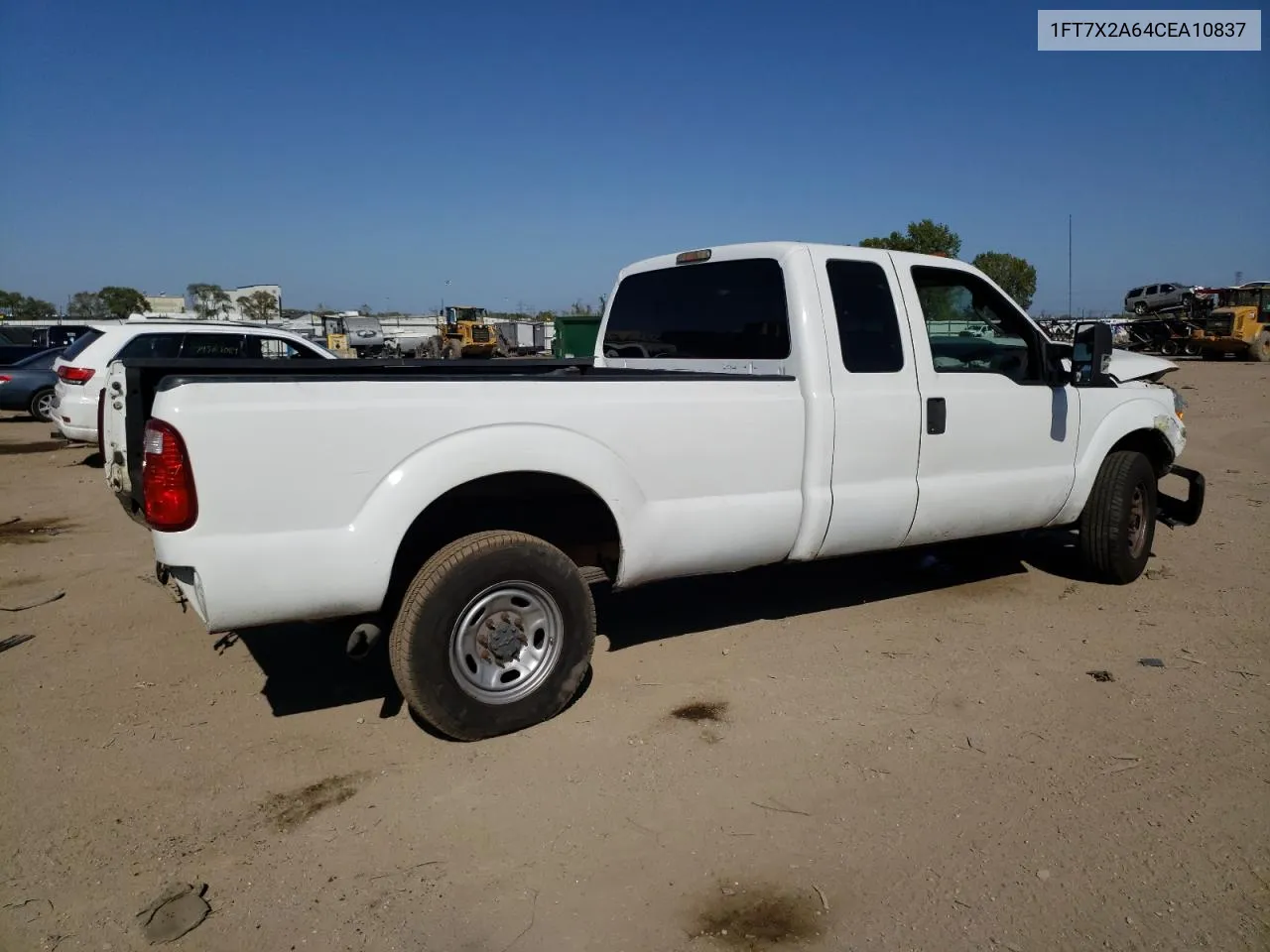 2012 Ford F250 Super Duty VIN: 1FT7X2A64CEA10837 Lot: 74305074