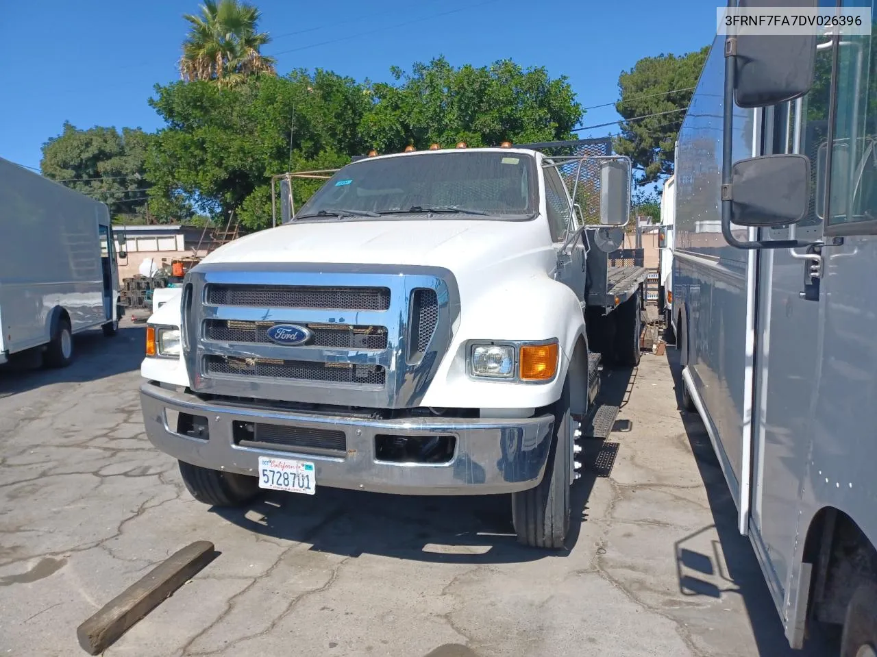 2013 Ford F750 Super VIN: 3FRNF7FA7DV026396 Lot: 75521234