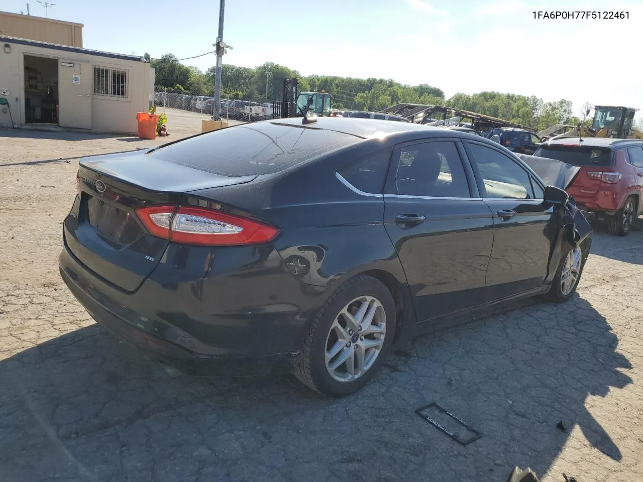 2015 Ford Fusion Se VIN: 1FA6P0H77F5122461 Lot: 59060814