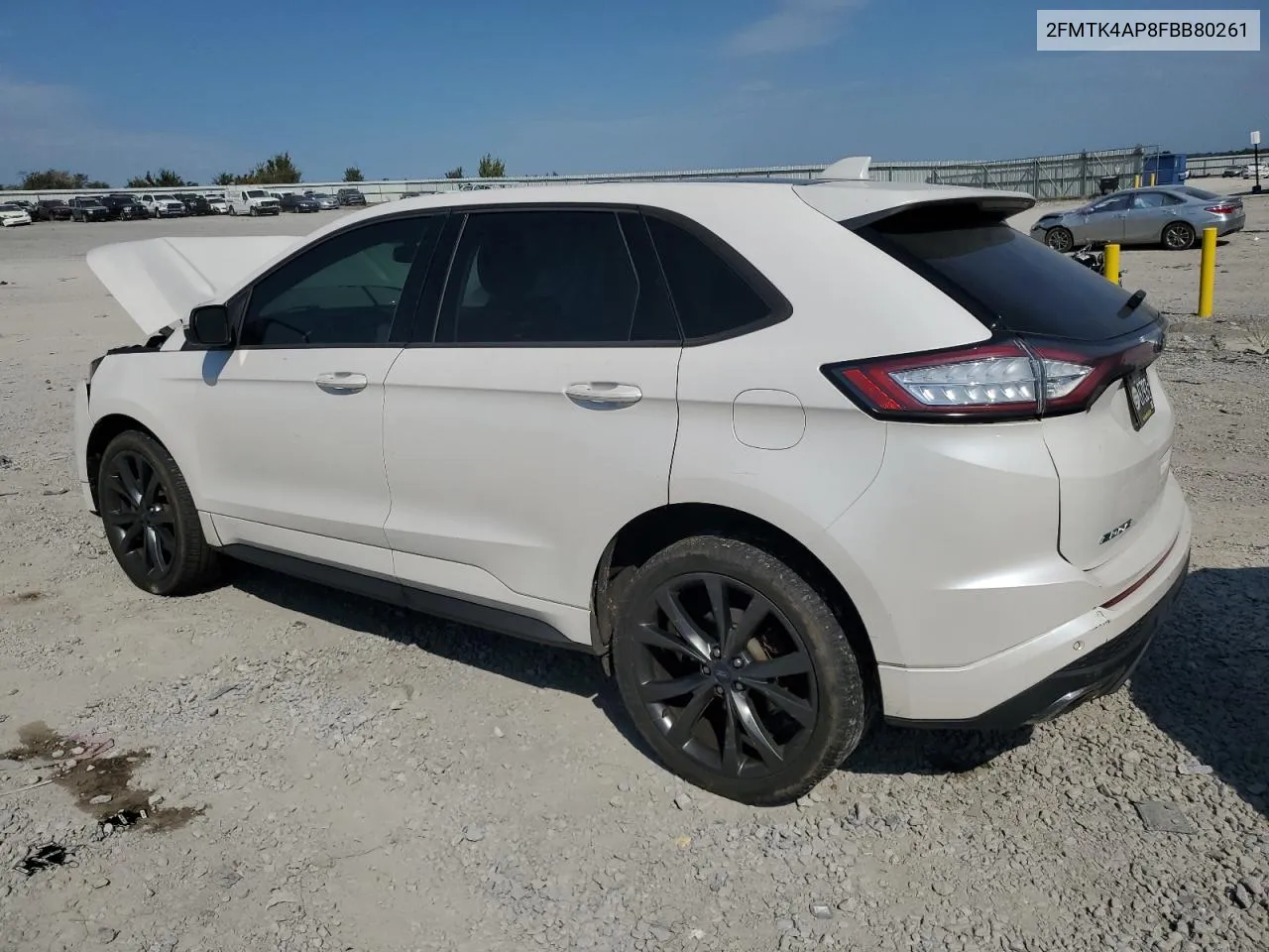 2FMTK4AP8FBB80261 2015 Ford Edge Sport