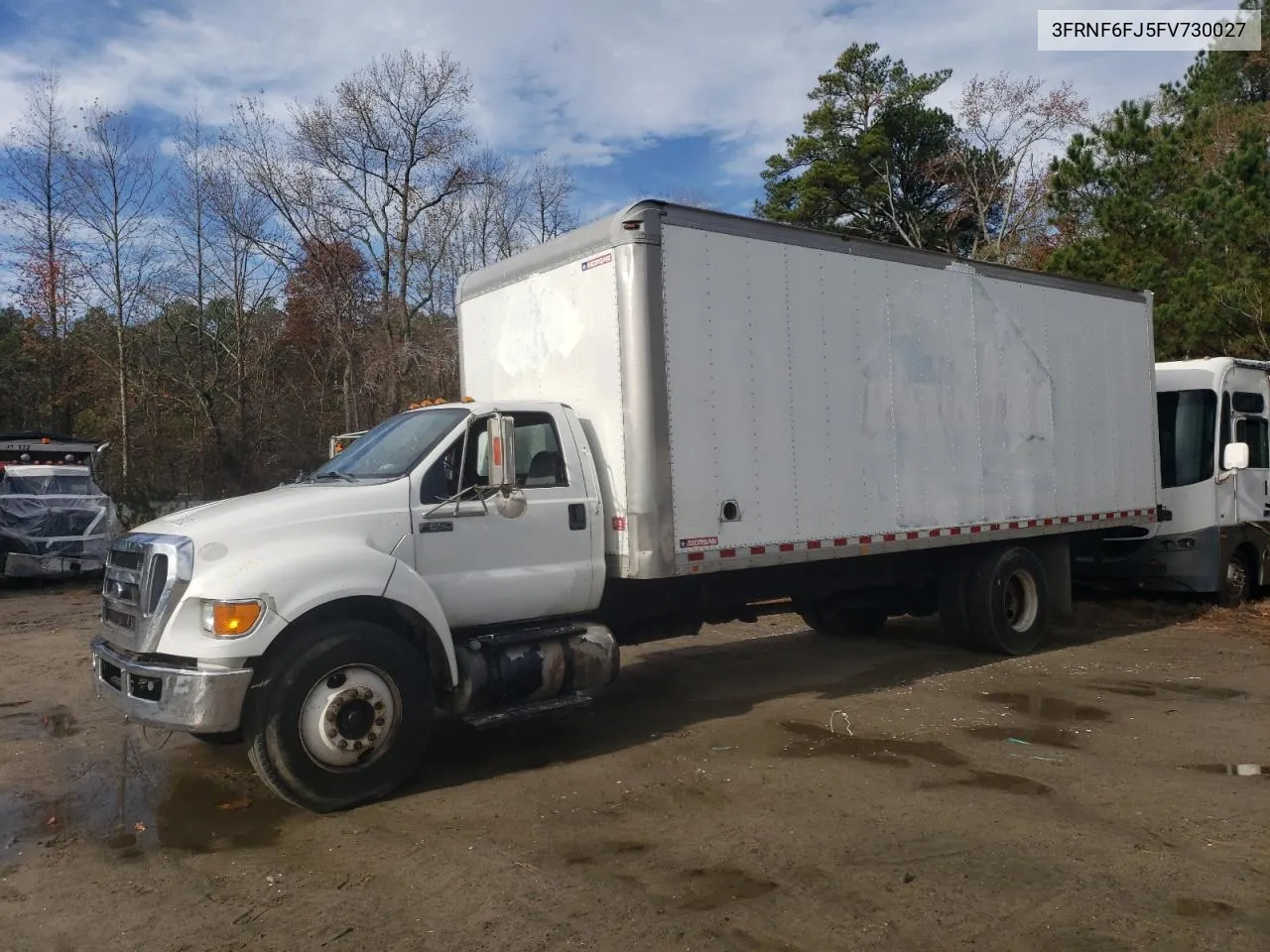 2015 Ford F650 Super Duty VIN: 3FRNF6FJ5FV730027 Lot: 76938894