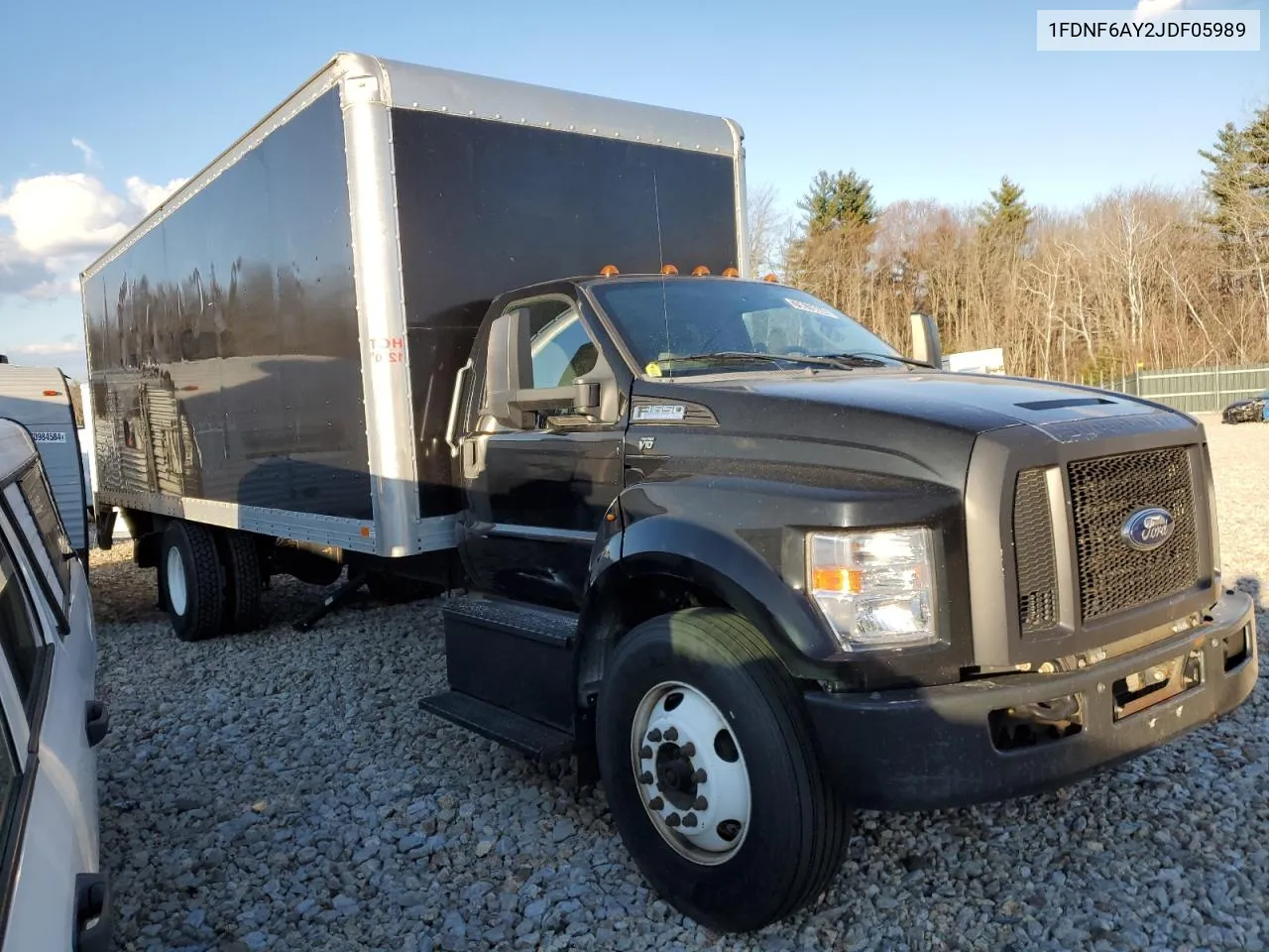 2018 Ford F650 Super Duty VIN: 1FDNF6AY2JDF05989 Lot: 79678684