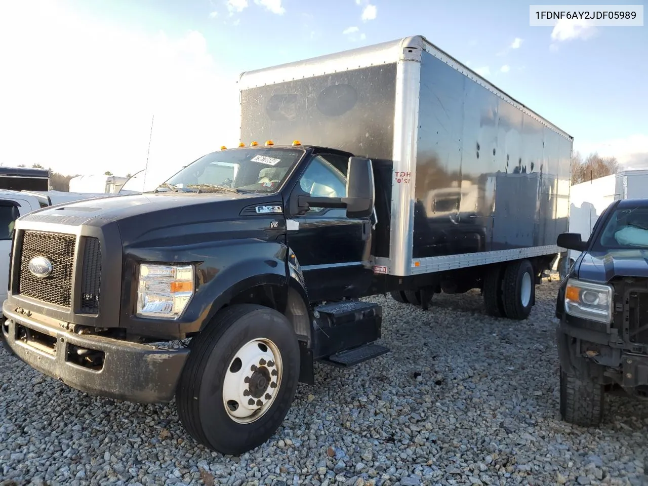 2018 Ford F650 Super Duty VIN: 1FDNF6AY2JDF05989 Lot: 79678684