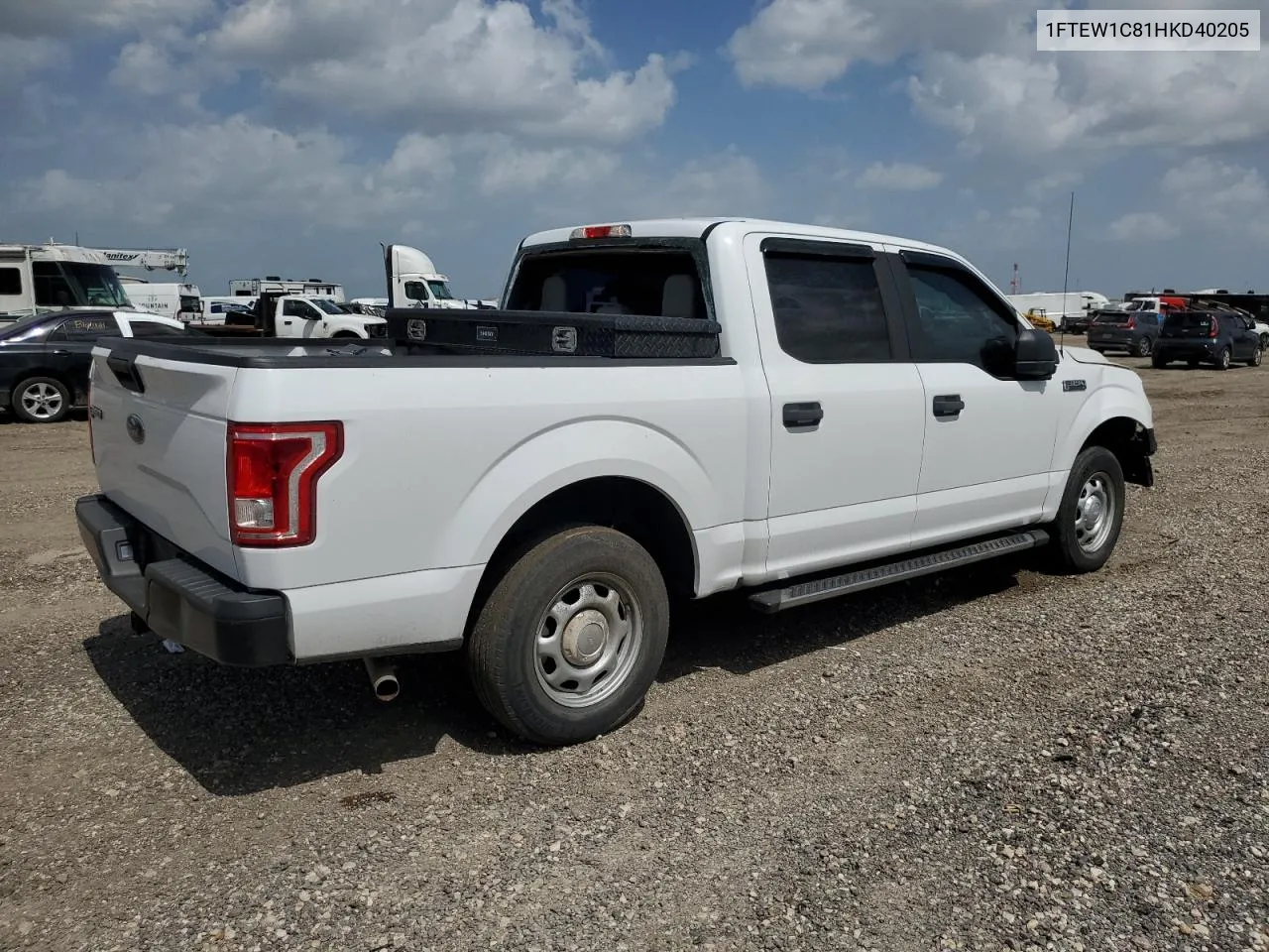 1FTEW1C81HKD40205 2020 Ford F150 Supercrew