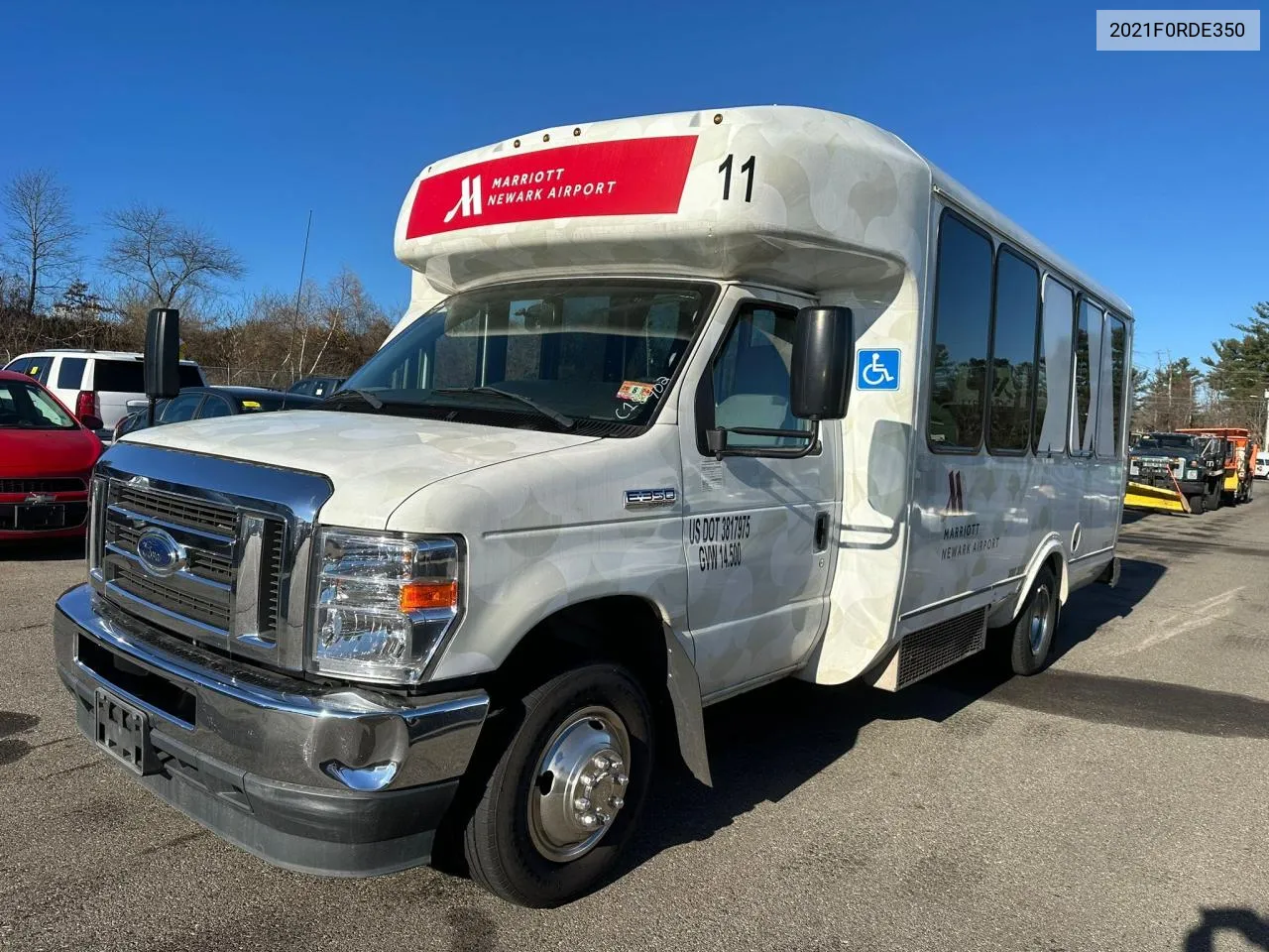 2021 Ford E350 Bus VIN: 2021F0RDE350 Lot: 81419284