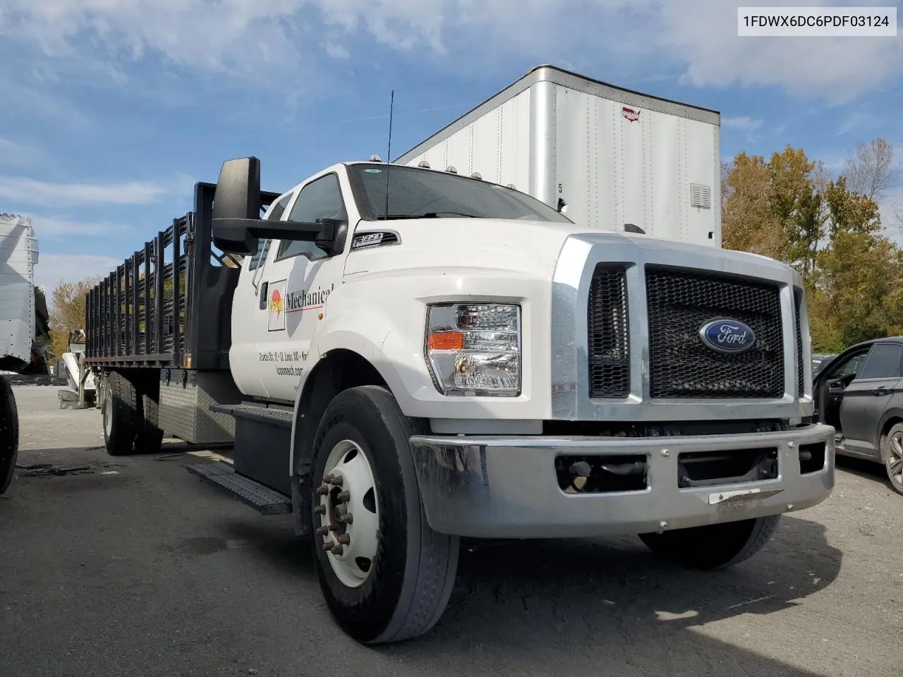 2023 Ford F650 Super Duty VIN: 1FDWX6DC6PDF03124 Lot: 75942474