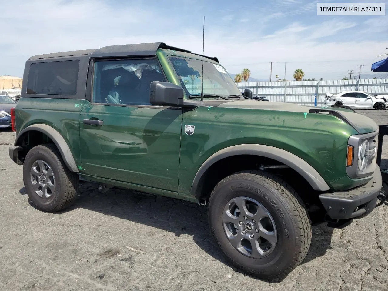 2024 Ford Bronco Big Bend VIN: 1FMDE7AH4RLA24311 Lot: 65814324