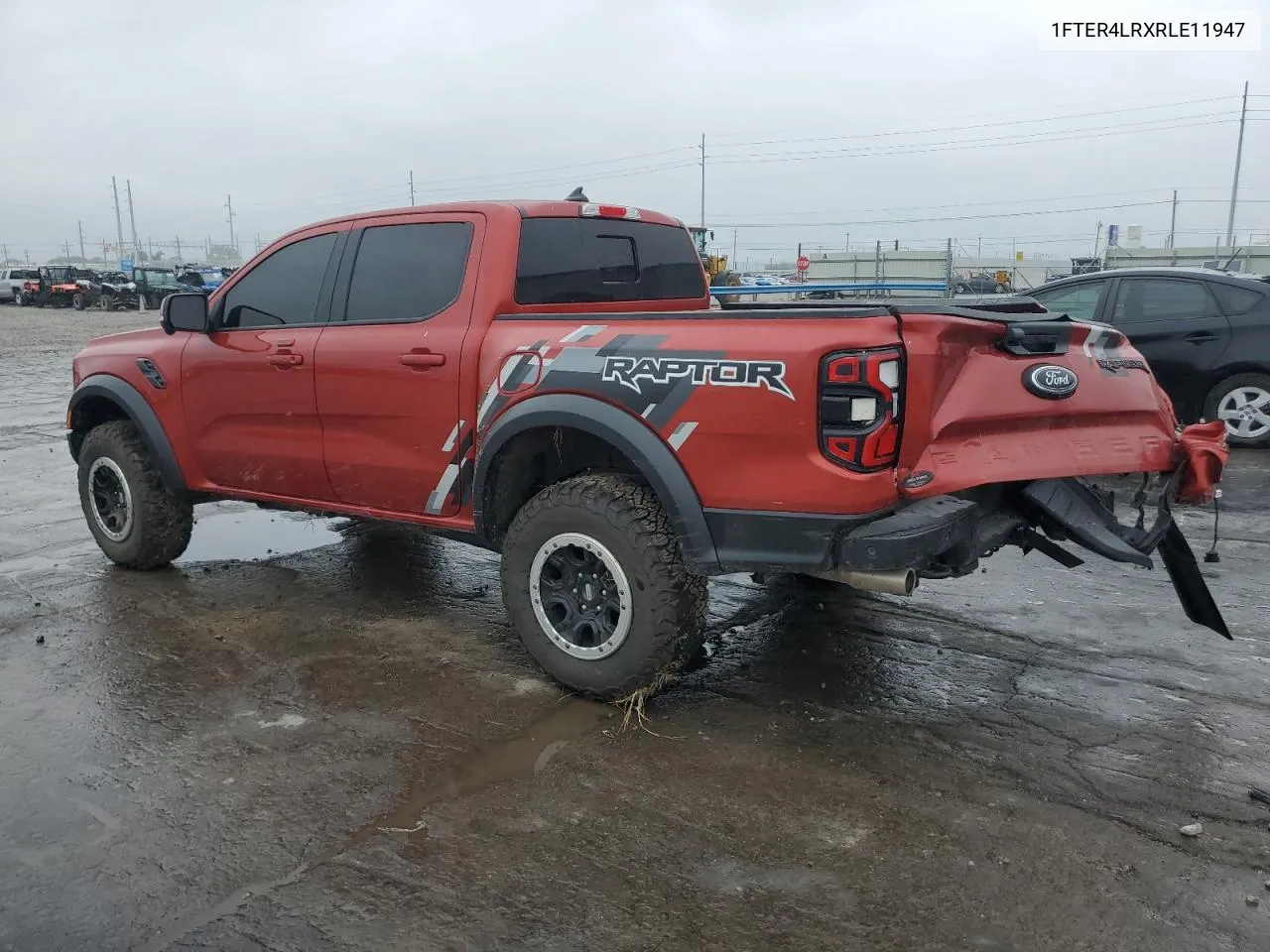 2024 Ford Ranger Raptor VIN: 1FTER4LRXRLE11947 Lot: 68929944