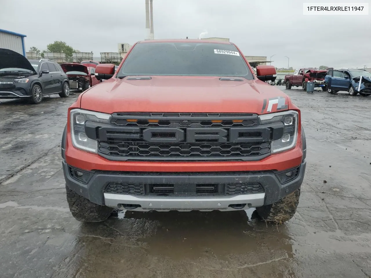 2024 Ford Ranger Raptor VIN: 1FTER4LRXRLE11947 Lot: 68929944