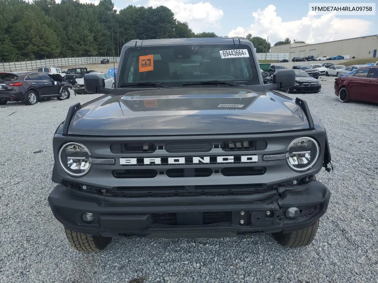 2024 Ford Bronco Big Bend VIN: 1FMDE7AH4RLA09758 Lot: 69443664