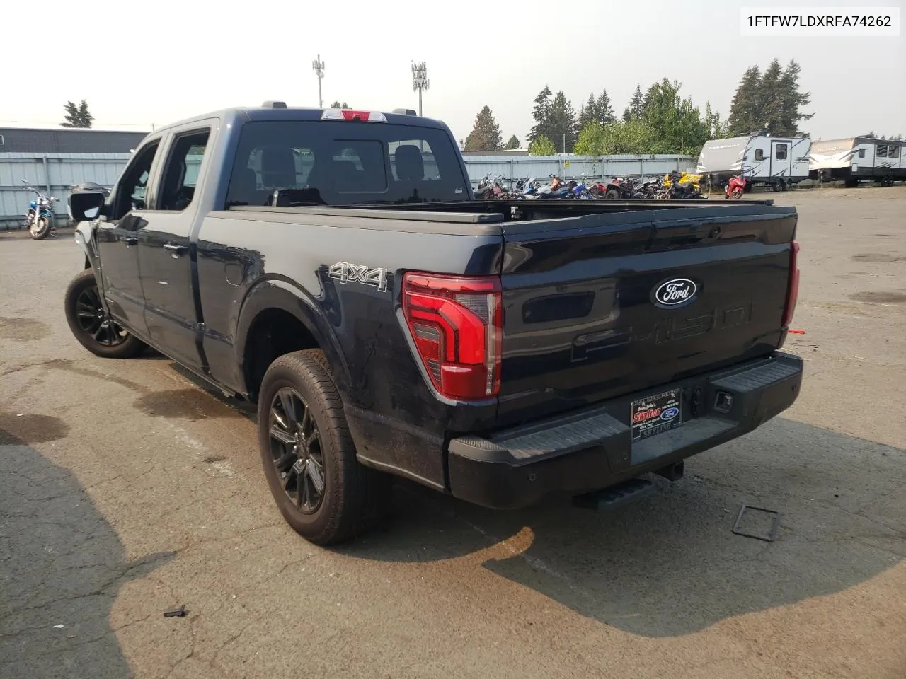 1FTFW7LDXRFA74262 2024 Ford F150 Platinum