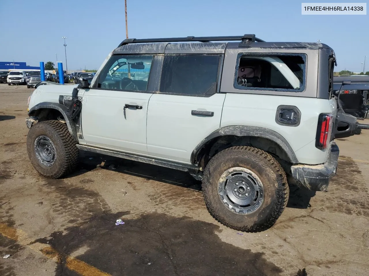 2024 Ford Bronco Everglades VIN: 1FMEE4HH6RLA14338 Lot: 70584014