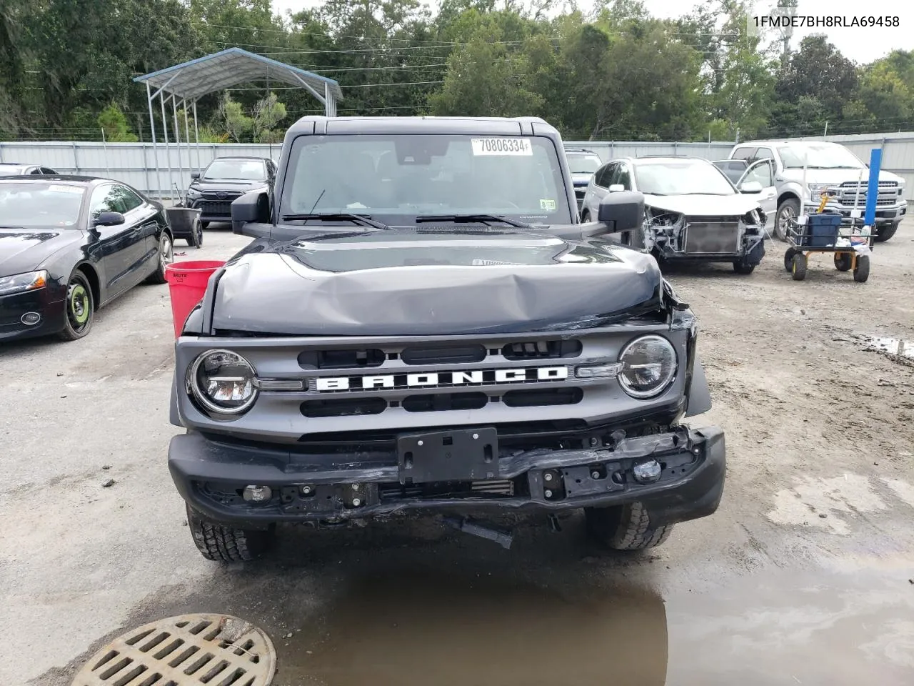 2024 Ford Bronco Big Bend VIN: 1FMDE7BH8RLA69458 Lot: 70806334