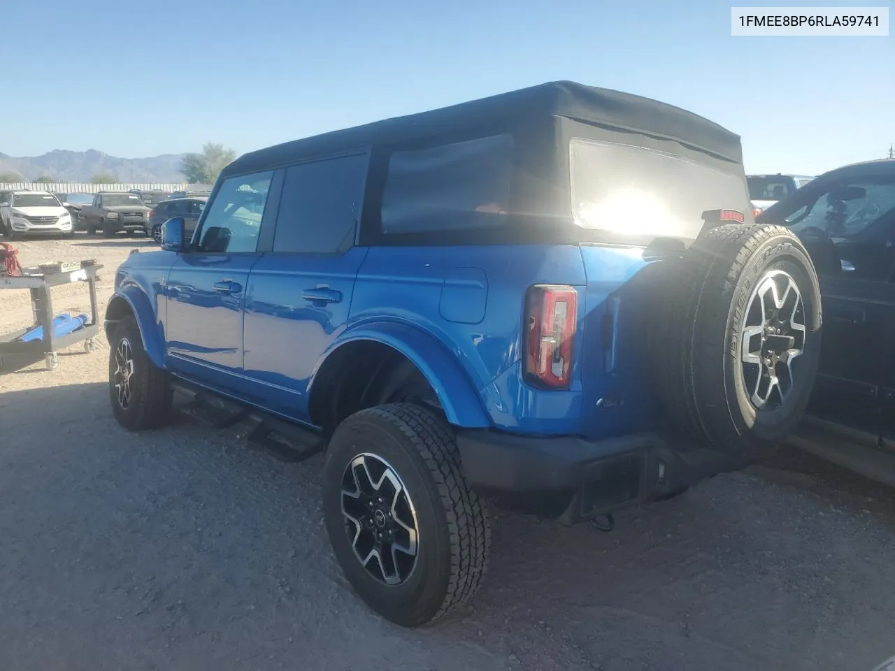 2024 Ford Bronco Outer Banks VIN: 1FMEE8BP6RLA59741 Lot: 72470024