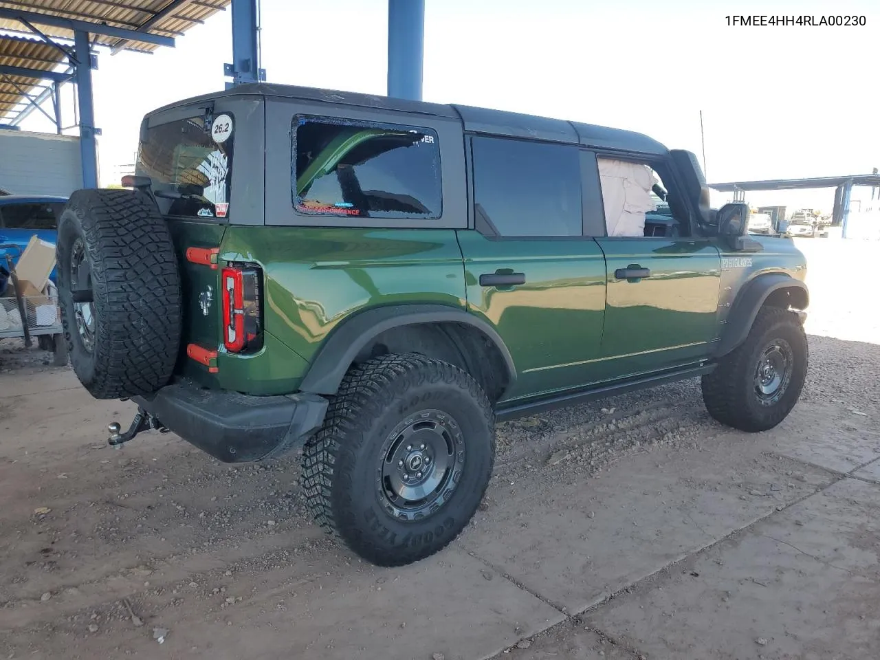 2024 Ford Bronco Everglades VIN: 1FMEE4HH4RLA00230 Lot: 72600864