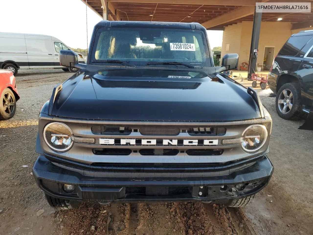 2024 Ford Bronco Big Bend VIN: 1FMDE7AH8RLA71616 Lot: 73581024